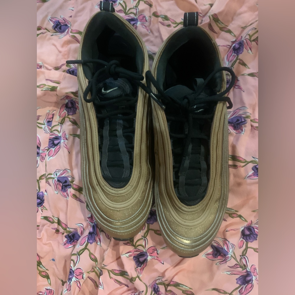 Nike Shoes | Nike Air Max 97 Metallic Bronze Black Ct1176 900